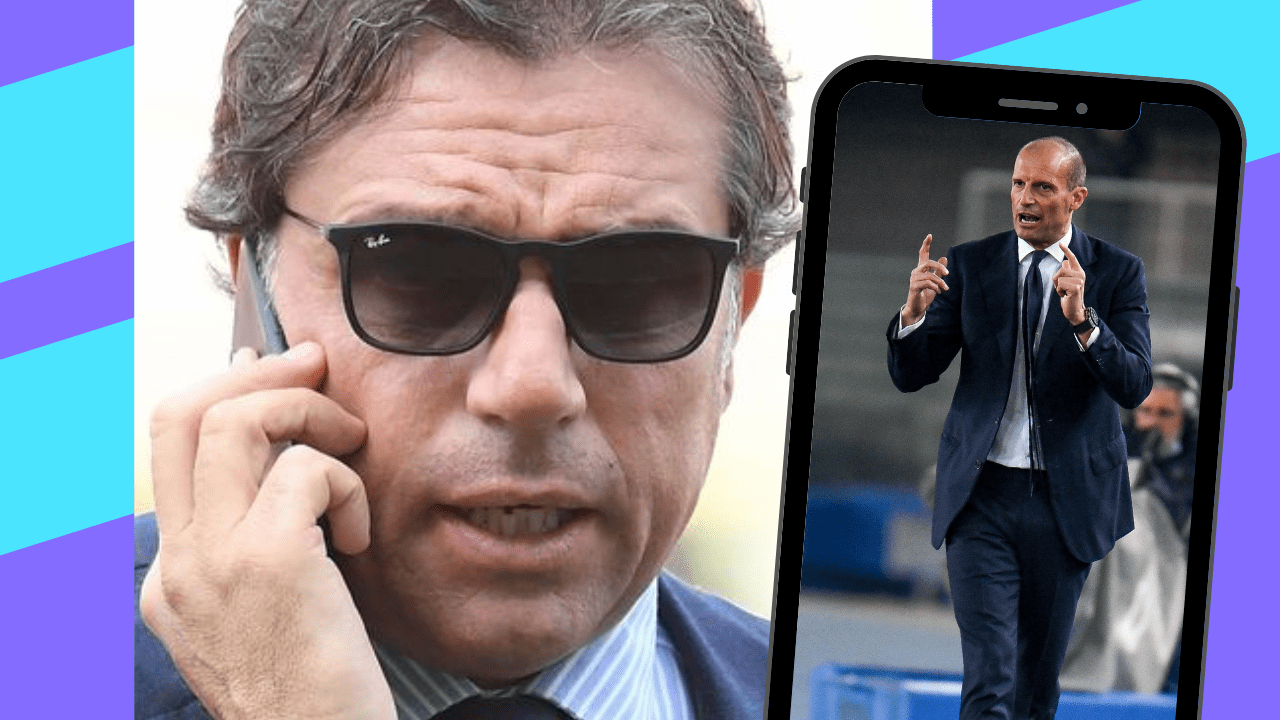 La telefonata Giuntoli-Allegri