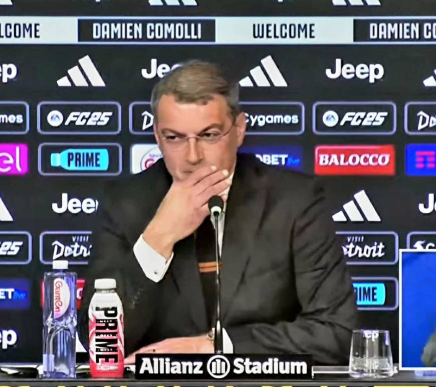 Comolli conferenza stampa